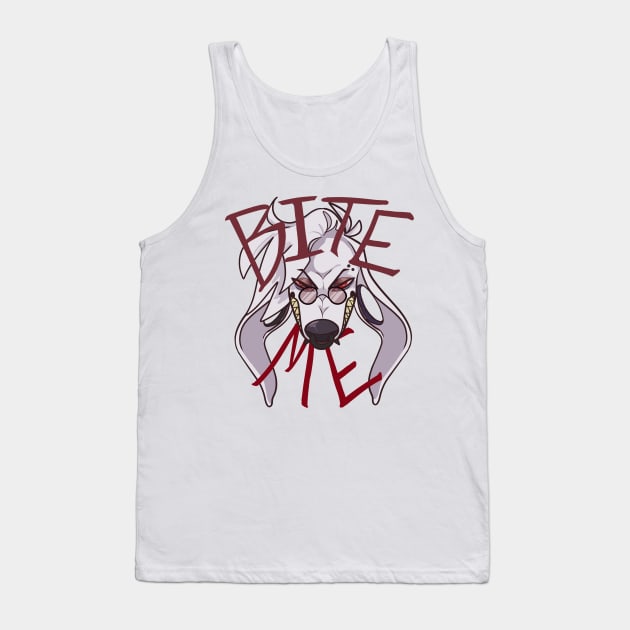 BITE ME Tank Top by moriarc